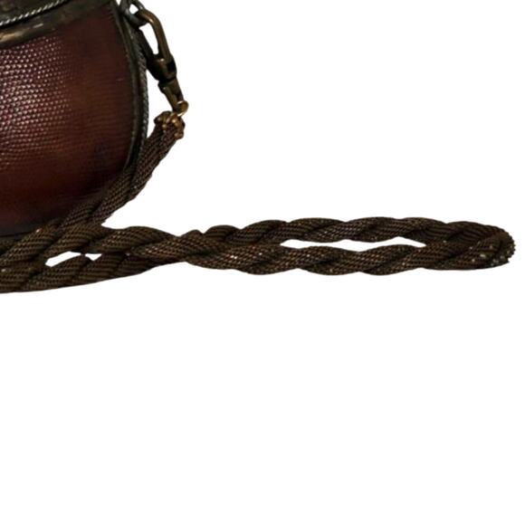 Maya Evangelista Hard Resin Cross Body Bag with Removable‎ Beaded Strap Vintage - Picture 11 of 15